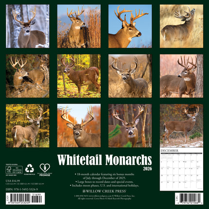 Willow Creek Damherten Kalender 2026