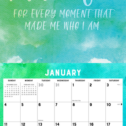 Willow Creek Dankbaar en Gezegend Kalender 2026