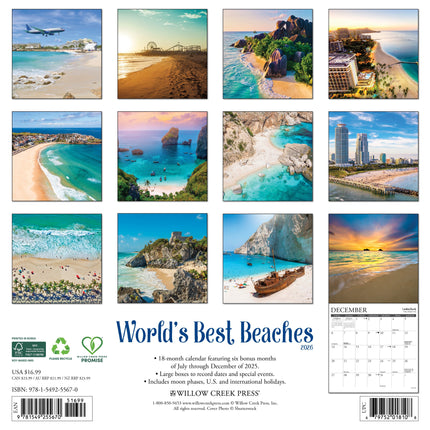 Willow Creek De Mooiste Stranden Kalender 2026