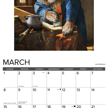Willow Creek Dierlijke meesterwerken Kalender 2026