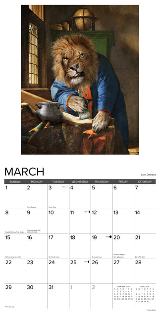 Willow Creek Dierlijke meesterwerken Kalender 2026