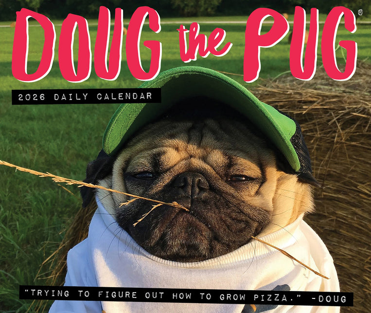 Willow Creek Doug the Pug Scheurkalender 2026 Boxed