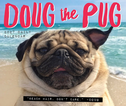 Willow Creek Doug the Pug Scheurkalender 2027 Boxed