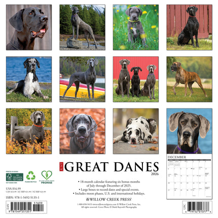 Willow Creek Duitse Dog Kalender 2026