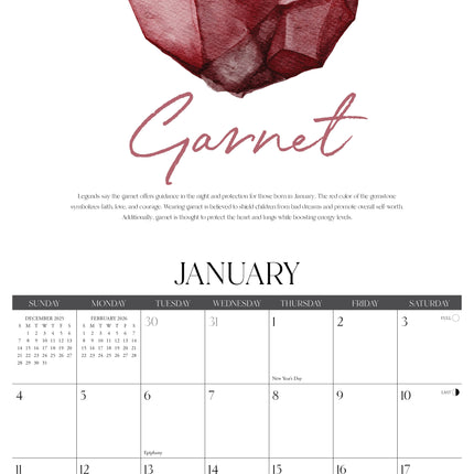 Willow Creek Edelstenen Kalender 2026