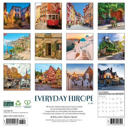 Willow Creek Europa Kalender 2026