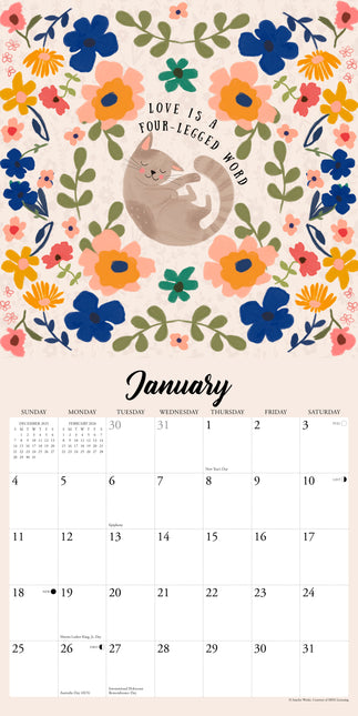 Willow Creek Every Home Needs a Cat (MHS) Kalender 2026