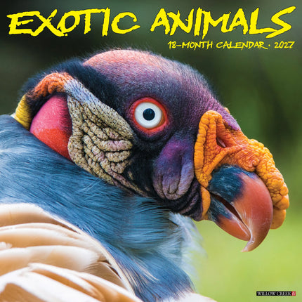 Willow Creek Exotische Dieren Kalender 2026