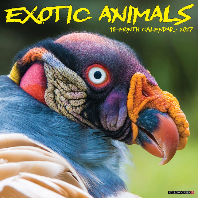 Willow Creek Exotische Dieren Kalender 2026