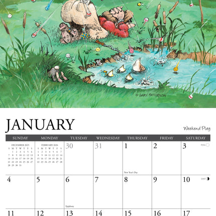 Willow Creek Golf Crazy Kalender 2026
