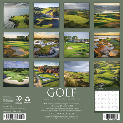 Willow Creek Golf Kalender 2027