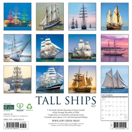 Willow Creek Grote Schepen Kalender 2027
