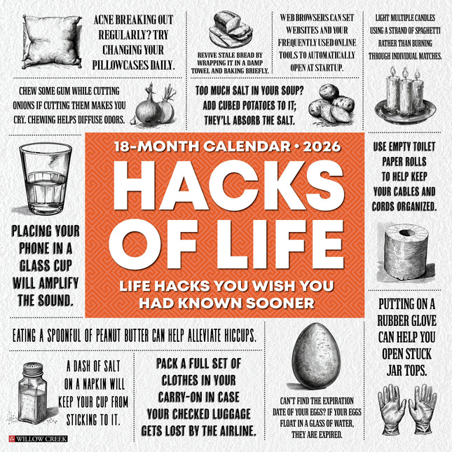 Willow Creek Hacks of Life Kalender 2026