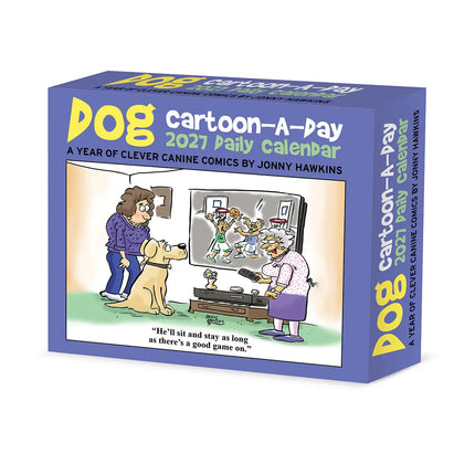 Willow Creek Honden Cartoon Scheurkalender 2027 Boxed
