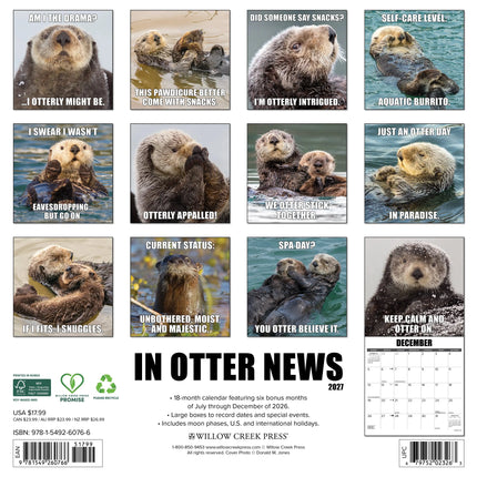 Willow Creek In Otter News Kalender 2027