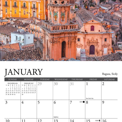 Willow Creek Italië Kalender 2027 Mini