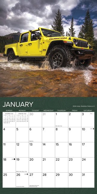 Willow Creek Jeep Kalender 2026
