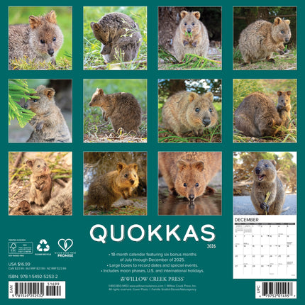 Willow Creek Kangoeroe Kalender 2026
