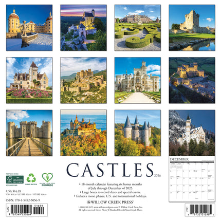 Willow Creek Kasteel Kalender 2026