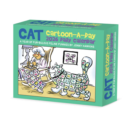 Willow Creek Katten Cartoon Scheurkalender 2026 Boxed