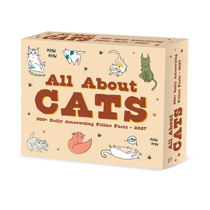 Willow Creek Katten Feitjes Scheurkalender 2027 Boxed