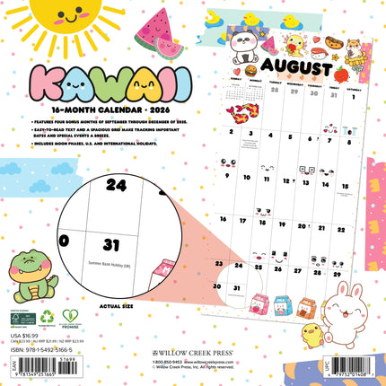 Willow Creek Kawaii Kalender 2027