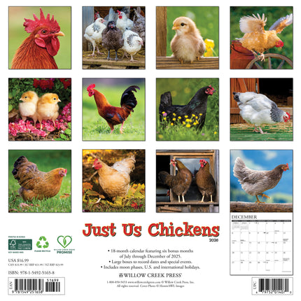 Willow Creek Kippen Kalender 2026