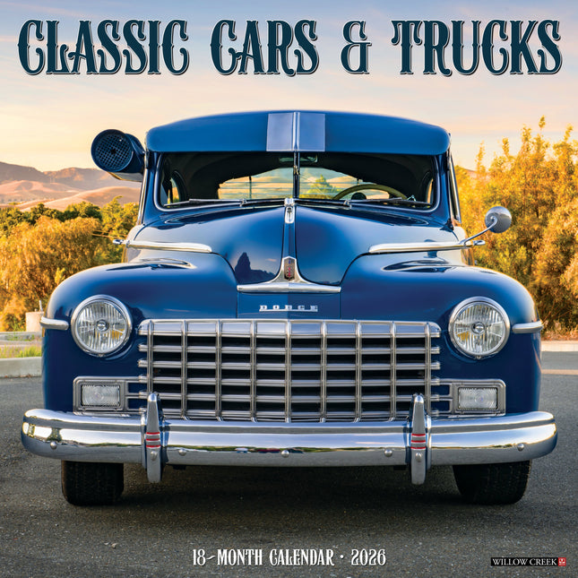 Willow Creek Klassieke Auto's en Trucks Kalender 2026