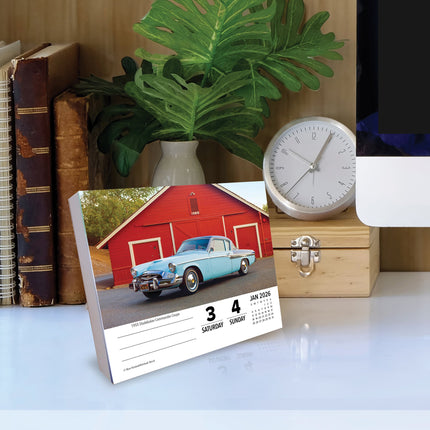 Willow Creek Klassieke Auto's en Vrachtwagens Scheurkalender 2026 Boxed