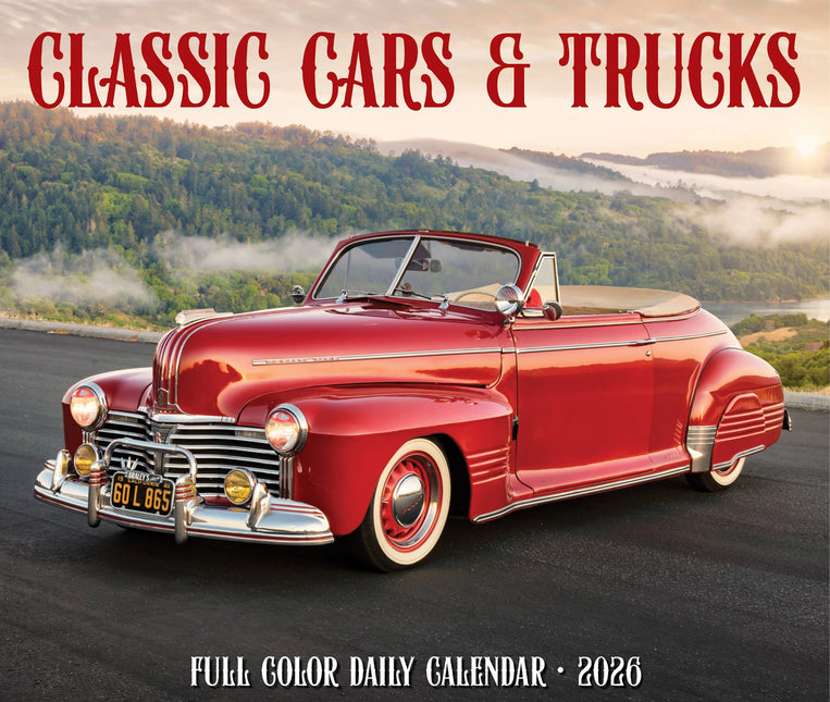 Willow Creek Klassieke Auto's en Vrachtwagens Scheurkalender 2026 Boxed