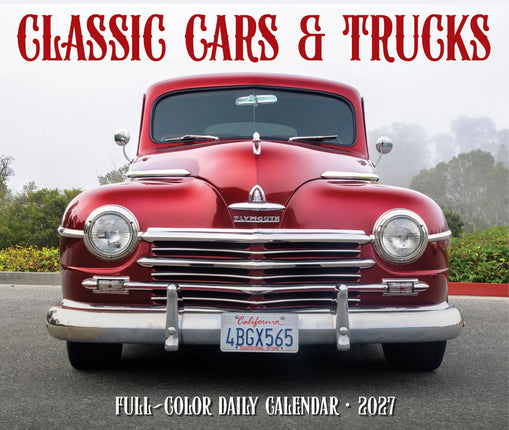 Willow Creek Klassieke Auto's en Vrachtwagens Scheurkalender 2027 Boxed