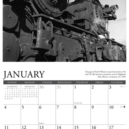 Willow Creek Klassieke Treinen Kalender 2026
