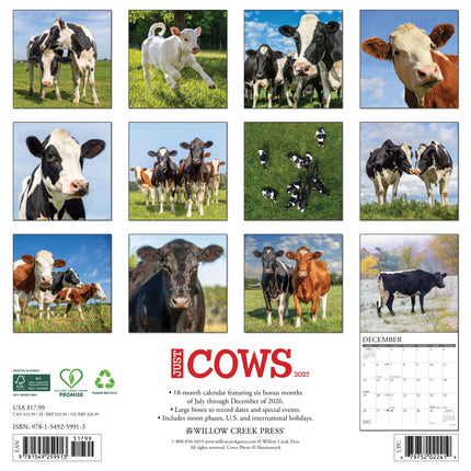 Willow Creek Koeien Kalender 2027