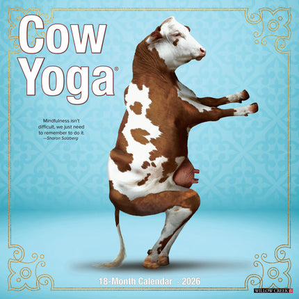 Willow Creek Koeien Yoga Kalender 2026