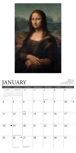 Willow Creek Kunstzinnige Meesterwerken Kalender 2026