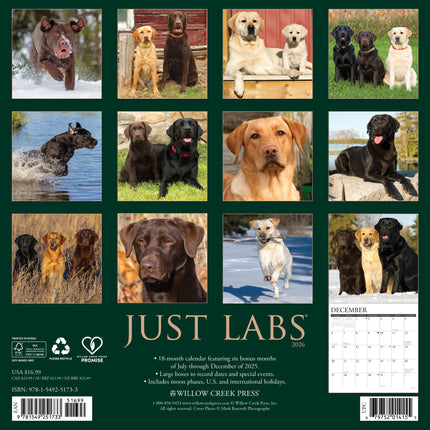 Willow Creek Labrador Retriever Kalender 2026