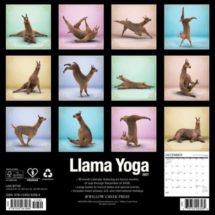 Willow Creek Lama Yoga Kalender 2027