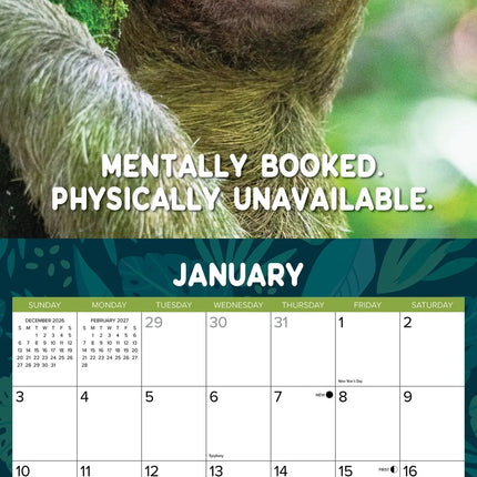 Willow Creek Luiaard Kalender 2027