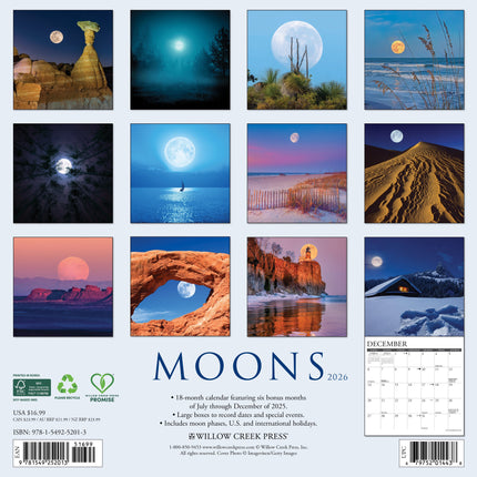 Willow Creek Maan Kalender 2026