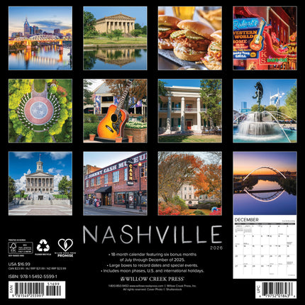 Willow Creek Nashville Kalender 2026