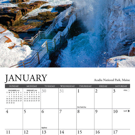 Willow Creek National Parks Kalender 2026 Mini
