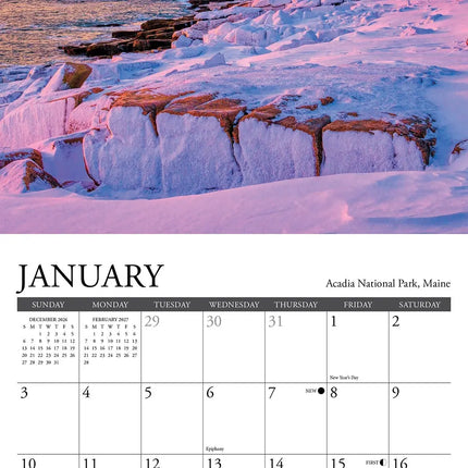 Willow Creek National Parks Kalender 2027 Mini