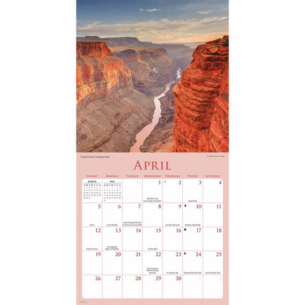 Willow Creek National Parks Mini Kalender 2026