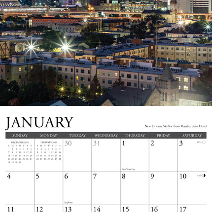 Willow Creek New Orleans Kalender 2026