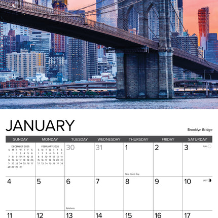 Willow Creek New York City Kalender 2026