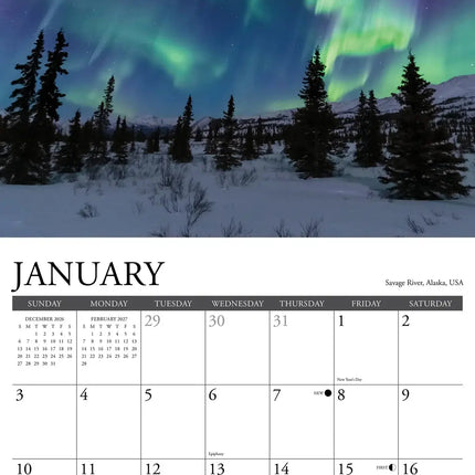 Willow Creek Noorderlicht Kalender 2027