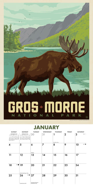 Willow Creek Ontdek Canada (ADG) Kalender 2026