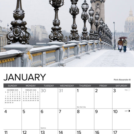 Willow Creek Parijs Kalender 2026