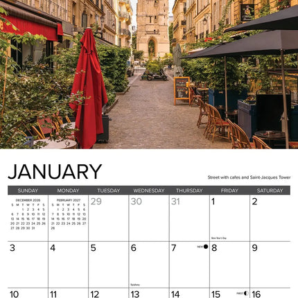 Willow Creek Parijs Kalender 2027