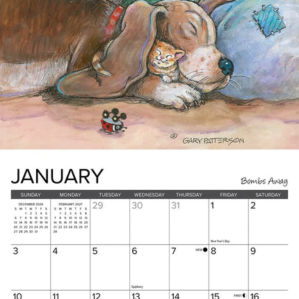 Willow Creek Paws and Claws by Gary Patterson Kalender 2027 Mini